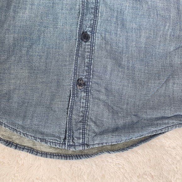 Gap Kids warm jean shirt/5T - Picture 5 of 8
